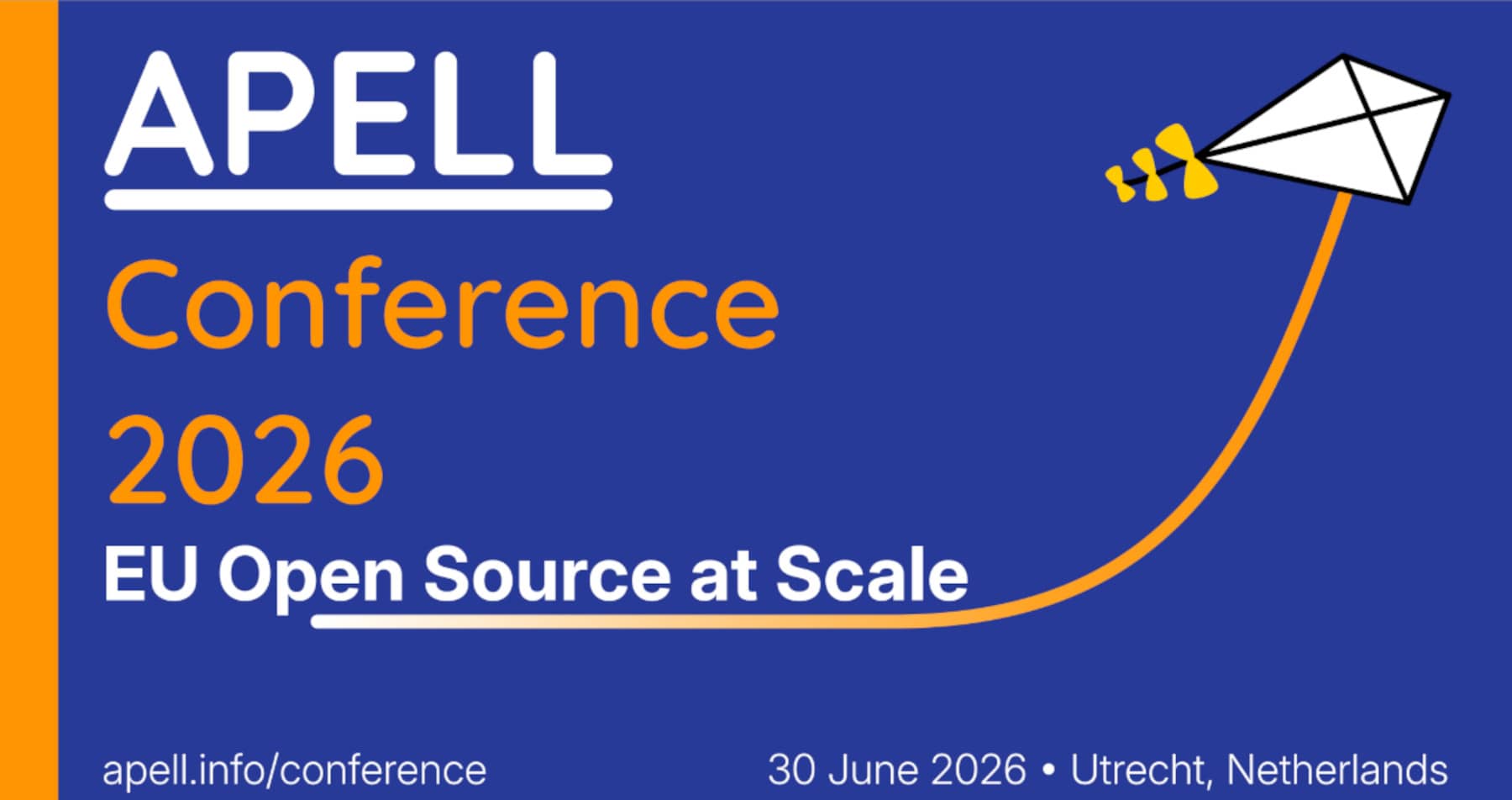 Uitnodiging: APELL Conference 2026 – EU Open Source at Scale - Utrecht