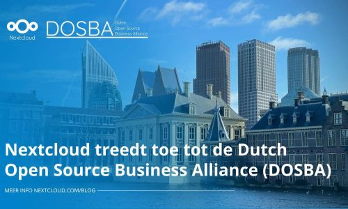 Nextcloud Becomes Member of the Dutch Open Source Business Alliance