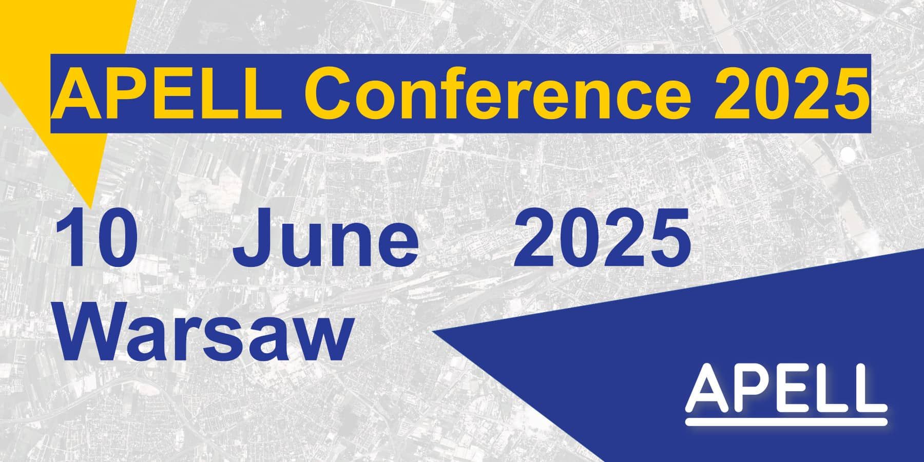 APELL Conferentie 2025 - Warschau (Polen)
